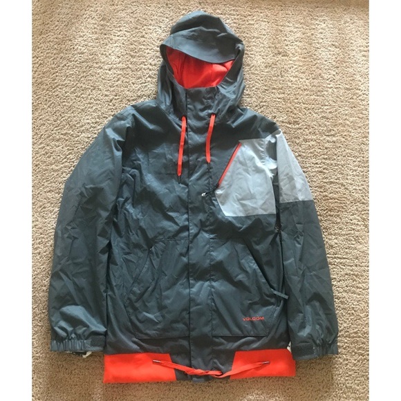 volcom ski jacket mens